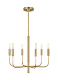 Brianna 6L chandelier - EC1006BBS
