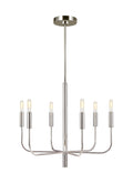 Brianna 6L small chandelier - EC1006PN