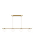 Lune 4L linear chandelier (med) - EC1264BBS