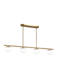 Lune 6L linear chandelier - EC1276BBS
