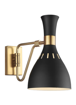 Joan 1L Wall Sconce - EW1061MBK