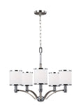 Prospect Park 5L Chandelier - F3084/5SN/CH