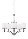 Prospect Park 5L Chandelier - F3084/5SN/CH