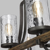 Angelo 8L linear chandelier - F3136/8DWK/SGM *