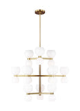 Londyn 24L Large Chandelier - KSC10124BBSMG