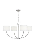 Sawyer 4L chandelier - KSC1034PN