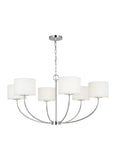 Sawyer 6L chandelier - KSC1046PN