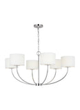 Sawyer 6L chandelier - KSC1046PN