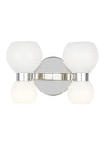 Londyn 4L Double Sconce - KSW1034PNSMG