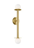 Nodes 2L Wall Sconce - KWL1012BBS *