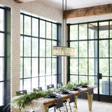 Gemma 6L Linear Chandelier - FR33738VBZ *