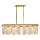 Indra 5L linear chandelier - 48605LCB *
