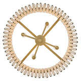 Indra 4L convertible semi-flush mount - 48607LCB