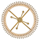 Indra 4L convertible semi-flush mount - 48607LCB