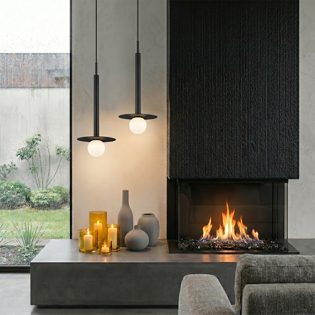 Nodes 1L Pendant - KP1001MBK