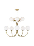 Noemie 10L Large Chandelier - KSC11210BBS