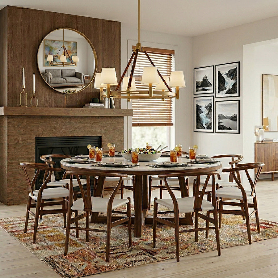 Grayson 6L chandelier - LC1246TWB *