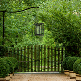 Max 1L Outdoor Hanging Lantern - 2592BK-LL