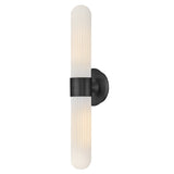 Nina 2L wall sconce - 57482BK *