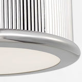 Ritz 3L flush mount ceiling fixture - PCF1033PN*
