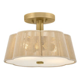 Sasha 2L semi-flush mount - 48581LCB *