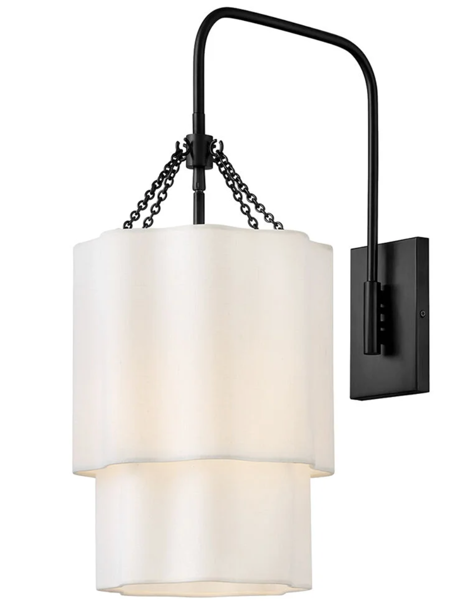 Gwen 1L Wall Sconce - 47730BK