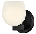 Mae 1L wall sconce - 57020BK-LL *