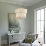 Simone 6L chandelier - FR47751BNG
