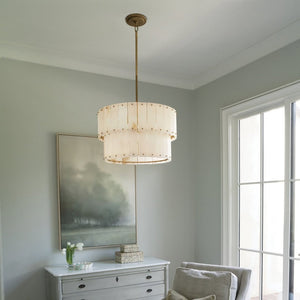 Simone 6L Chandelier- FR47751BNG