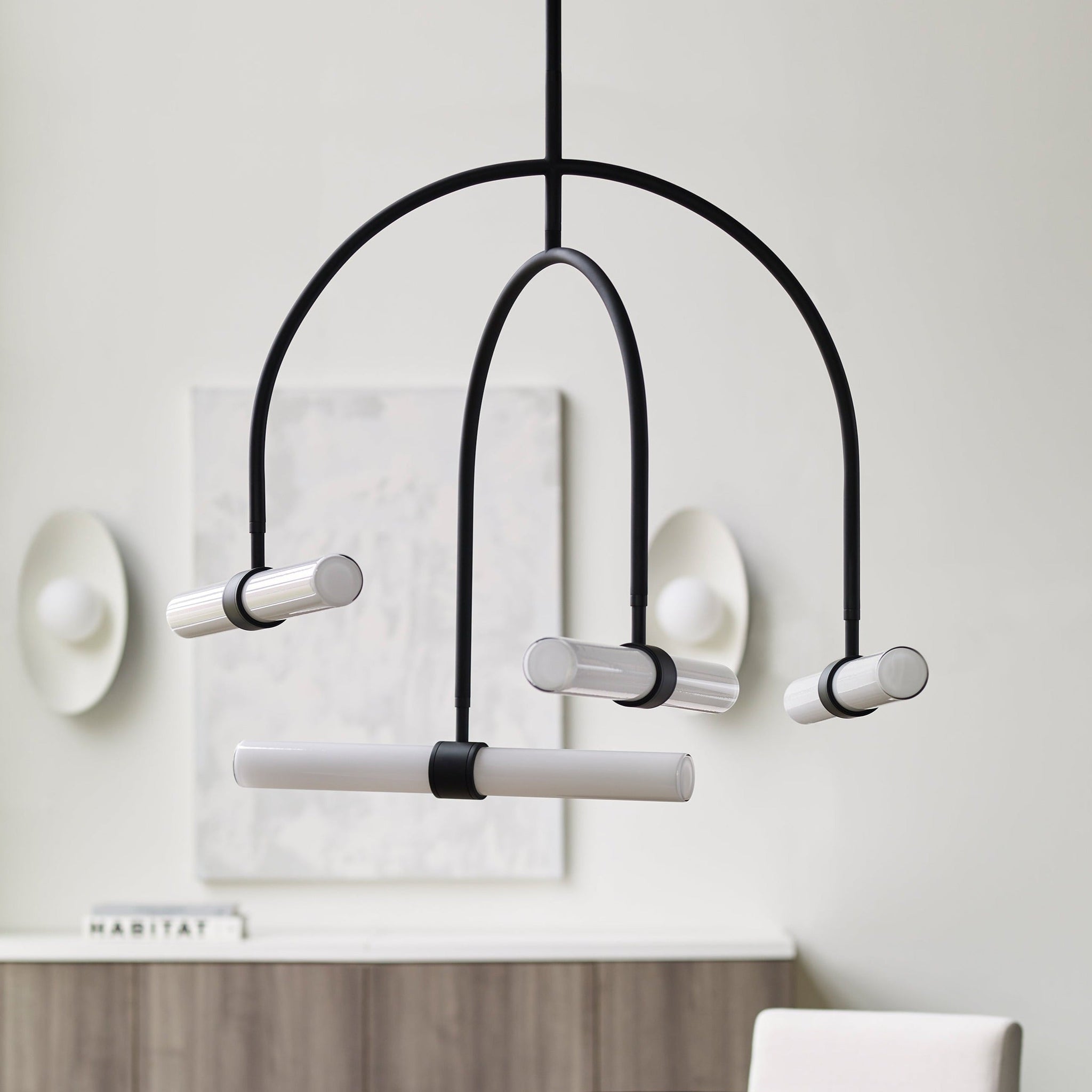 Calumn 4L Chandelier - 700CLM4B