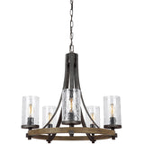 Angelo 5L chandelier - F3133/5DWK/SGM *