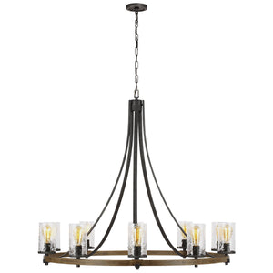 Angelo 10L Chandelier - F3137/10DWK/SGM *