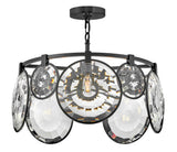 Nala 5L convertible chandelier / ceiling - FR31263BLK
