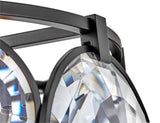 Nala 5L convertible chandelier / ceiling - FR31263BLK