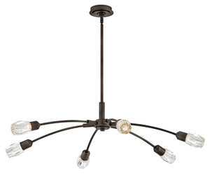 Atera 6L chandelier - FR33326BX *