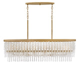 Rubina 6L linear chandeleir- FR41496BNG *