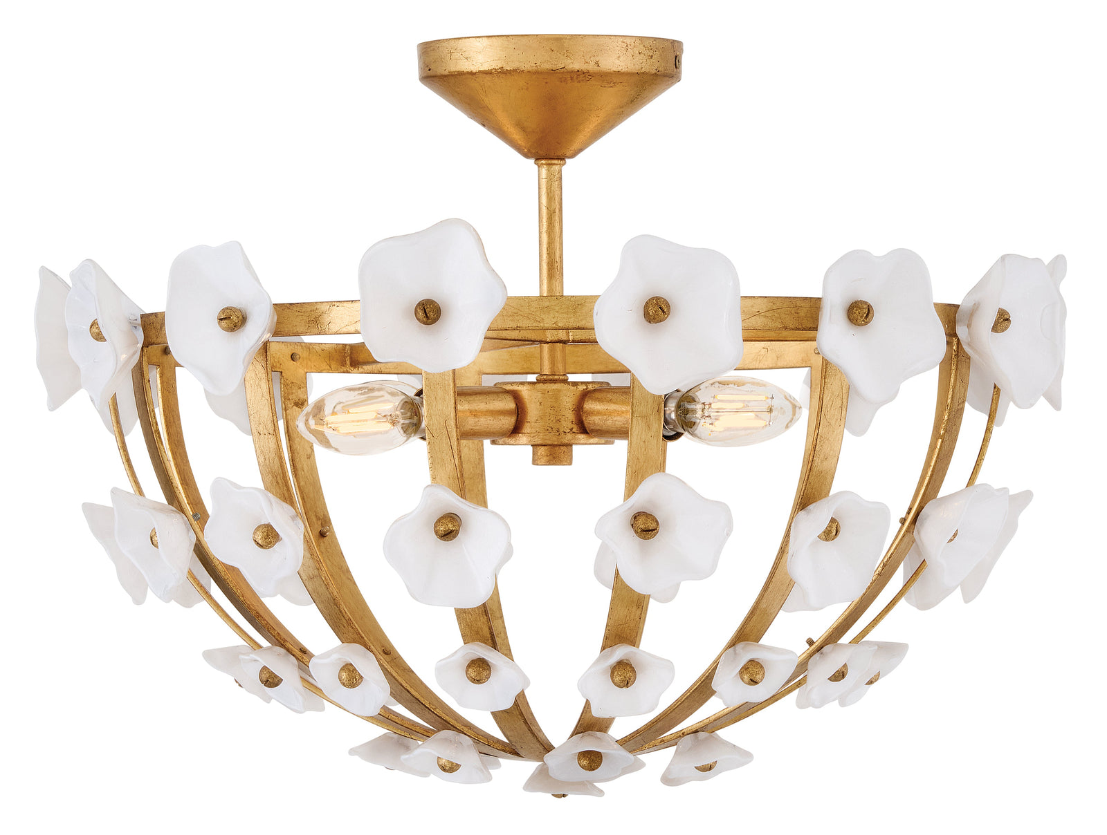 Azalea 4L semi-flush mount ceiling- FR41633DA