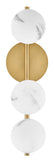 Selene 3L wall sconce - FR41900LCB *