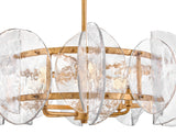 Seraphina 6L drum chandelier - FR41924DA *
