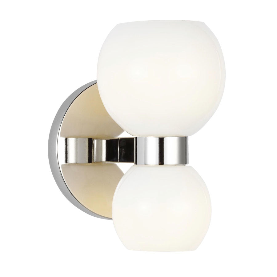 Londyn 2L wall sconce - KSW1022PNMG